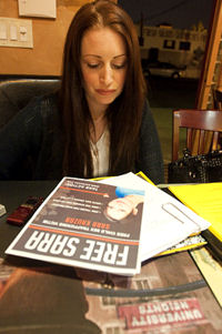 Fighting for Sara Kruzan has become a crusade for Carrie Christie (photo: Ron Logan)