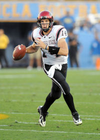 Ryan Lindley at SDSU. Photo: Ernie Anderson/SDSU Athletics