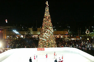 Viejas Outlet ice rink last year