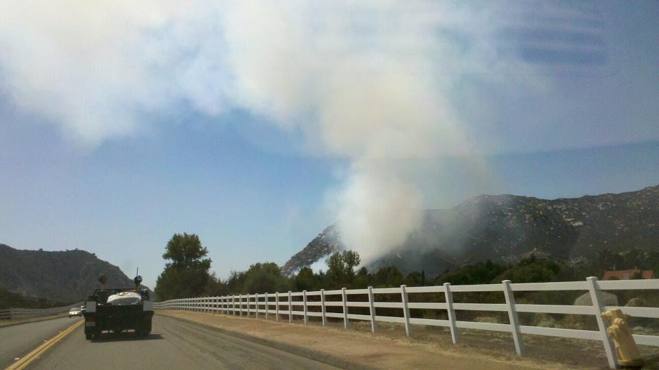 FIRE IN ALPINE/HARBISON CANYON AREA East County Magazine