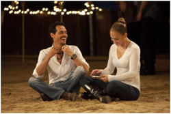 Jennifer Lopez and Marc Anthony collaborate on set of show Q'Viva! The Chosen (Photo: Business Wire)