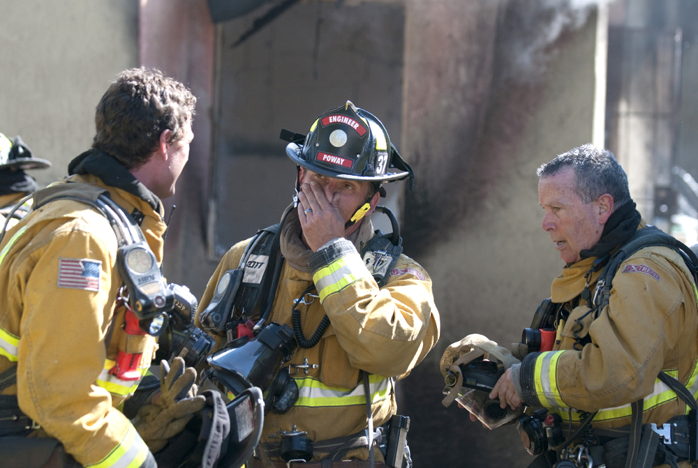 POWAY FIRE DISPLACES FAMILY OF FOUR East County Magazine