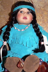 Native American doll