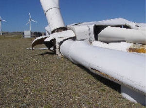 Collapsed turbine went unreported in Wyoming