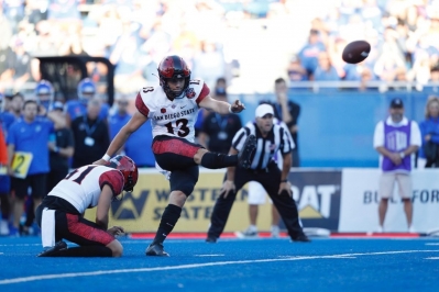 Late Score Rockets SDSU Past Toledo 17-14 - SDSU Athletics