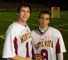 Dre Sanchez and Bronson Cummings contributed to much of Monte Vista's scoring effort