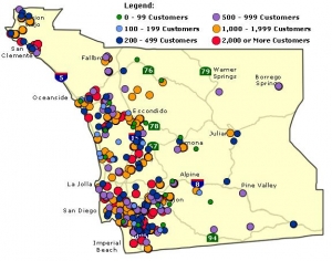 Outage map: Areas still without power at 10:45 p.m.